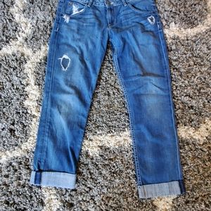 Hudson cropped jeans